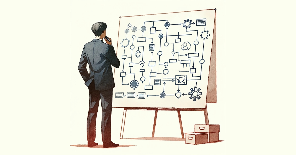 各タスクの順序経路を決める – ビジネスプロセス モデリング の鉄則（4）